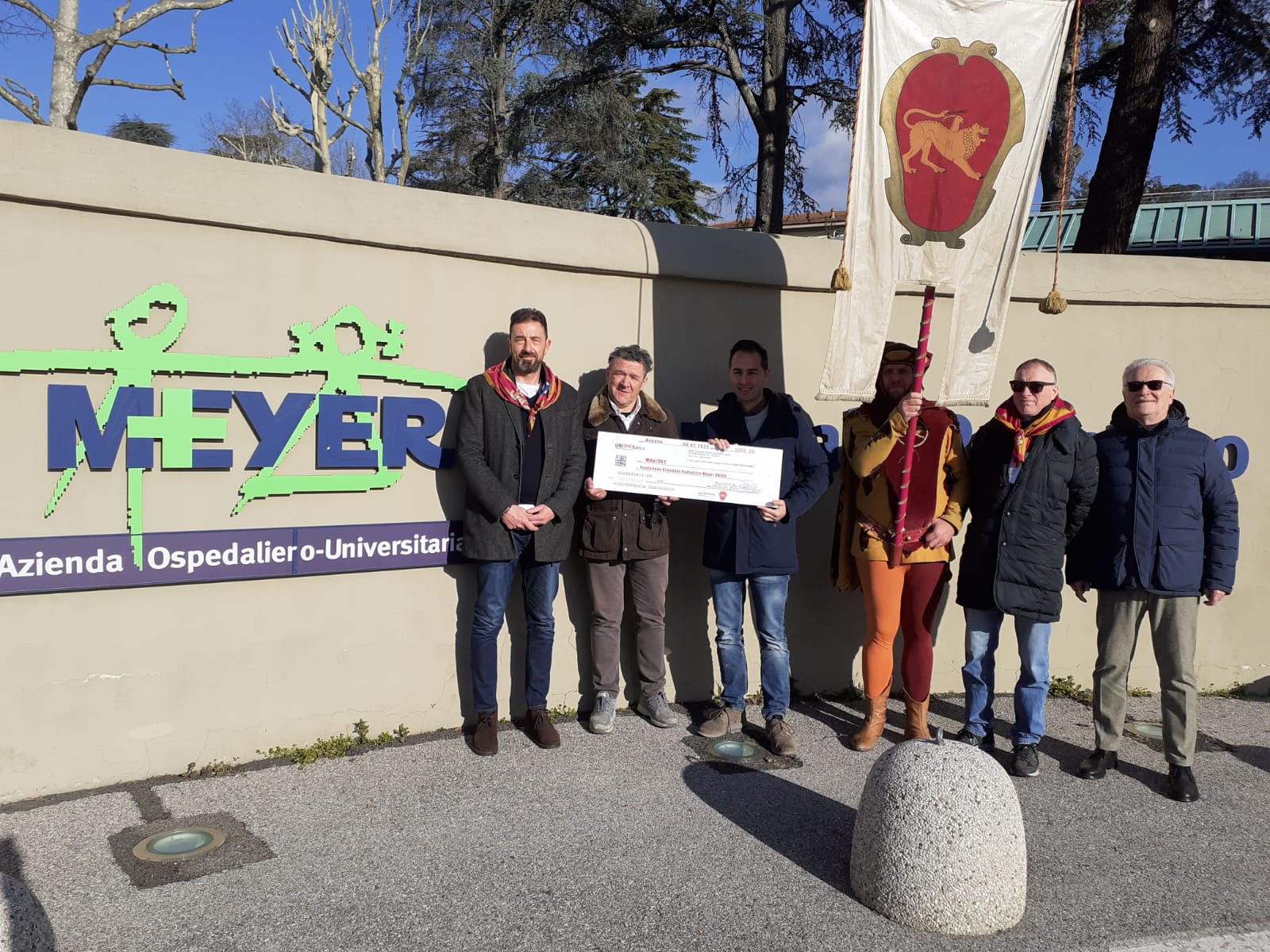 Porta del Foro: donazione alla Fondazione Meyer