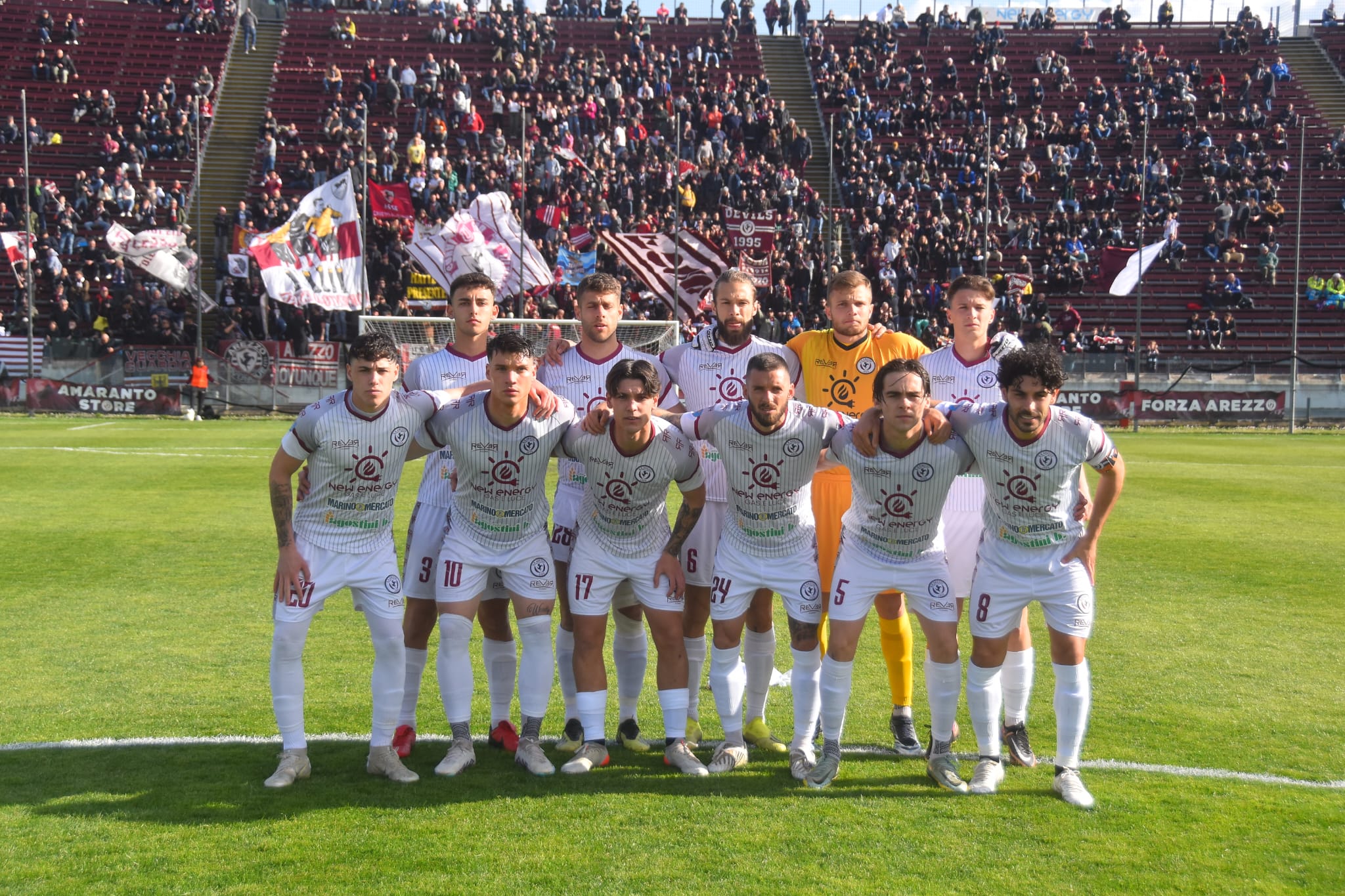 Calcio: Arezzo 0 – Ostiamare 0