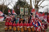 PORTA SANT’ANDREA A FAENZA IL 20 APRILE PER LA FESTA DEL RIONE ROSSO.