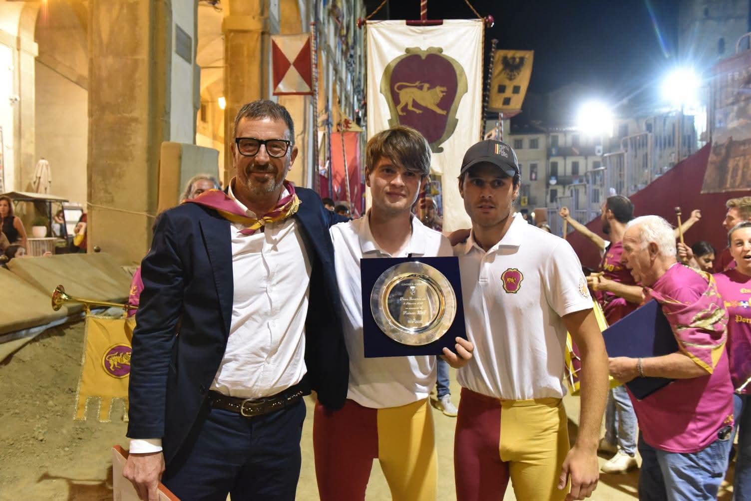 A Porta del Foro la targa della Prova Generale